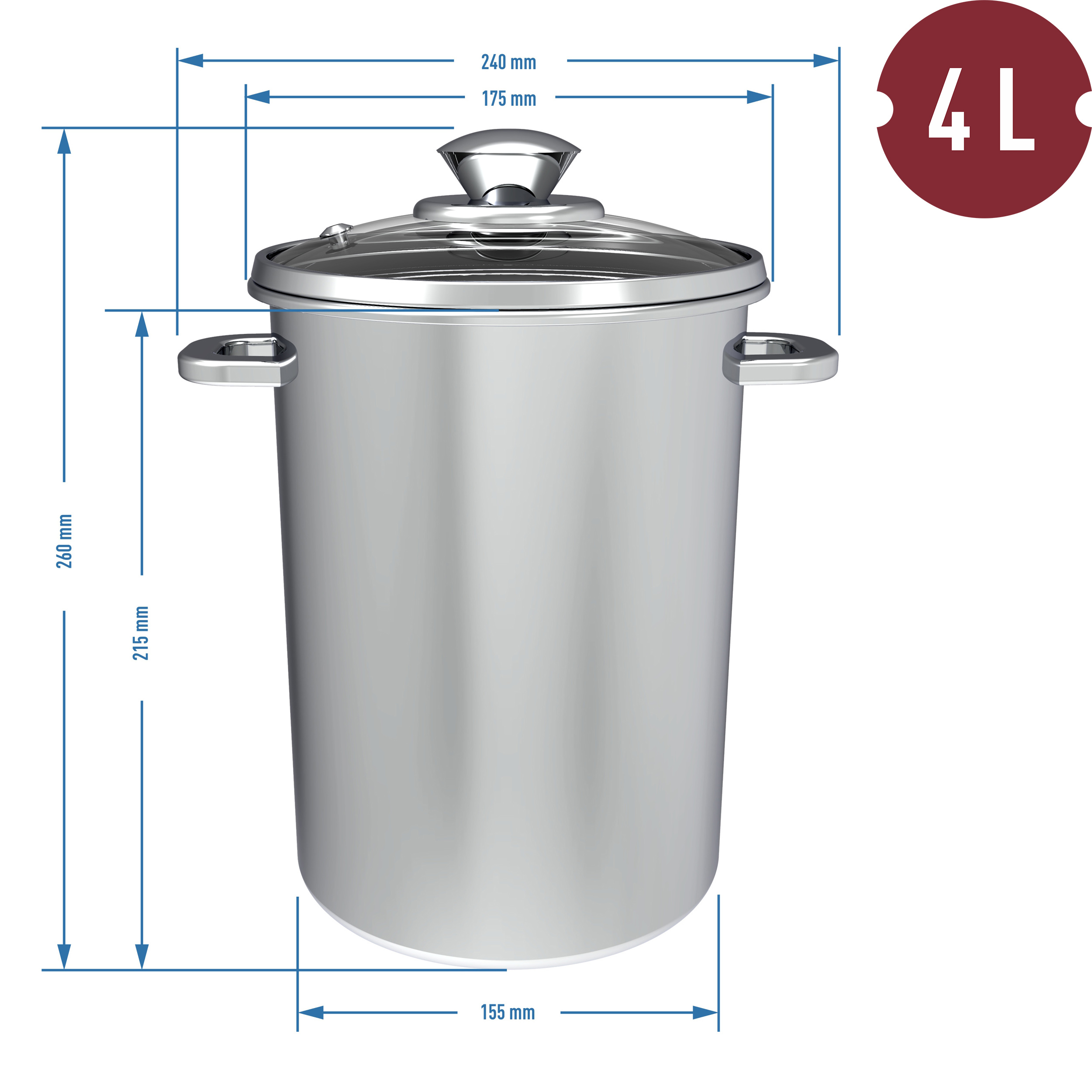 Hrniec s objemom 4 litre Hrniec s objemom 4 litre